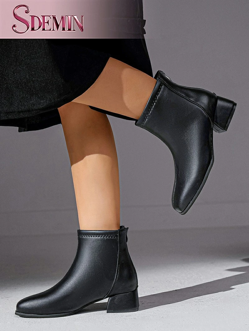 Black Block Booties factory